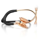 MD ONE® ADULT STETHOSCOPE - BLACK/ROSE GOLD